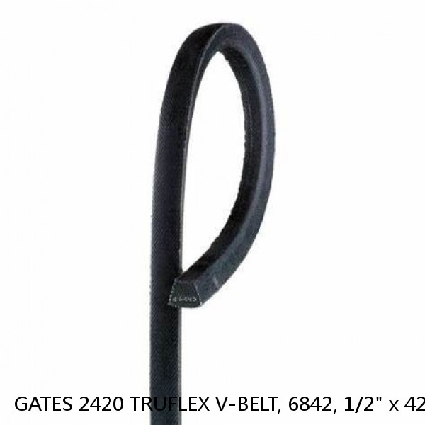 GATES 2420 TRUFLEX V-BELT, 6842, 1/2