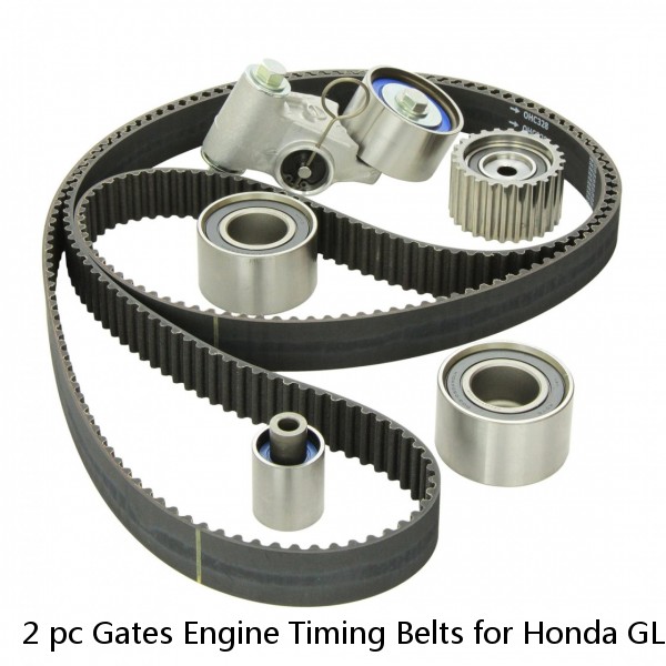 2 pc Gates Engine Timing Belts for Honda GL1000 Gold Wing 1978-1979 Valve bg