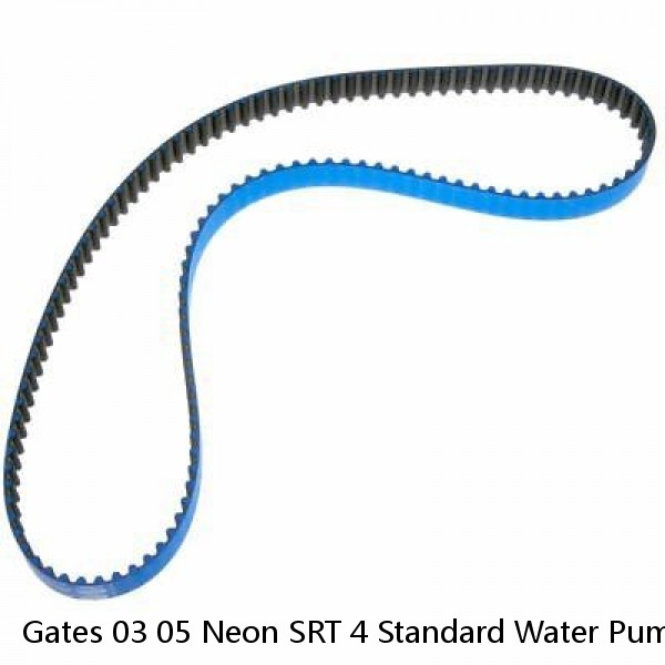 Gates 03 05 Neon SRT 4 Standard Water Pump (Timing Belt Driven) #1 small image