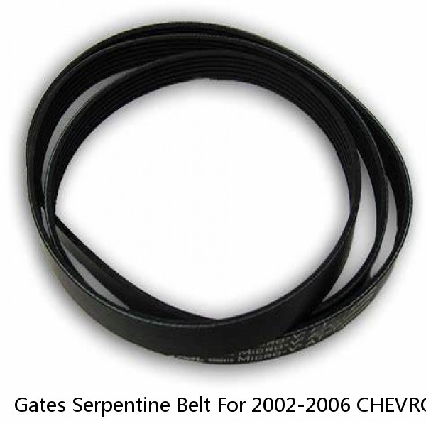 Gates Serpentine Belt For 2002-2006 CHEVROLET TRAILBLAZER EXT L6-4.2L #1 small image