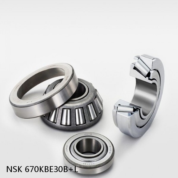 670KBE30B+L NSK Tapered roller bearing #1 image