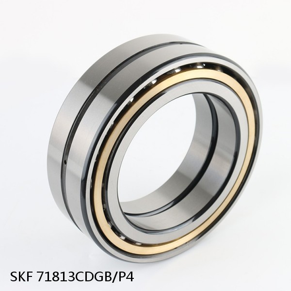 71813CDGB/P4 SKF Super Precision,Super Precision Bearings,Super Precision Angular Contact,71800 Series,15 Degree Contact Angle #1 image
