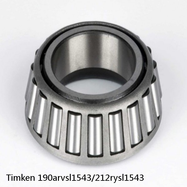 190arvsl1543/212rysl1543 Timken Tapered Roller Bearings #1 image