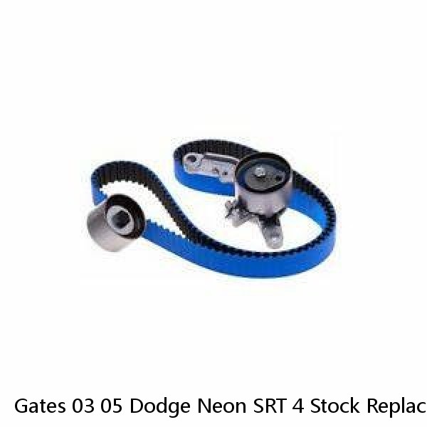 Gates 03 05 Dodge Neon SRT 4 Stock Replacement Timing Belt Component Kit Inc. Br #1 image