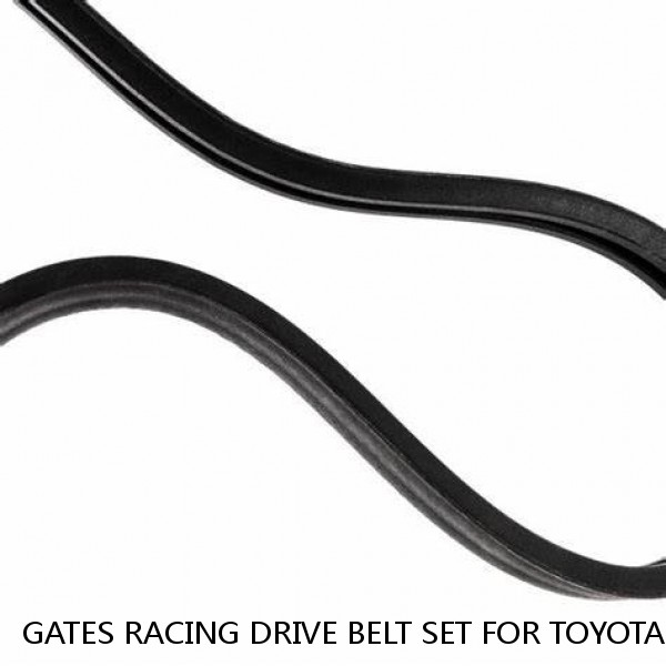 GATES RACING DRIVE BELT SET FOR TOYOTA CELICA GT4 ST185R 3S-GTE 2.0L W/O A/C #1 image