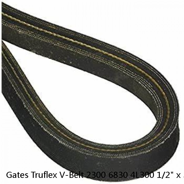 Gates Truflex V-Belt 2300 6830 4L300 1/2" x 30" #1 image